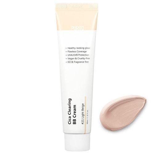 

ВВ крем с экстрактом центеллы PURITO Cica Clearing BB Cream N21 Light Beige 30 ml