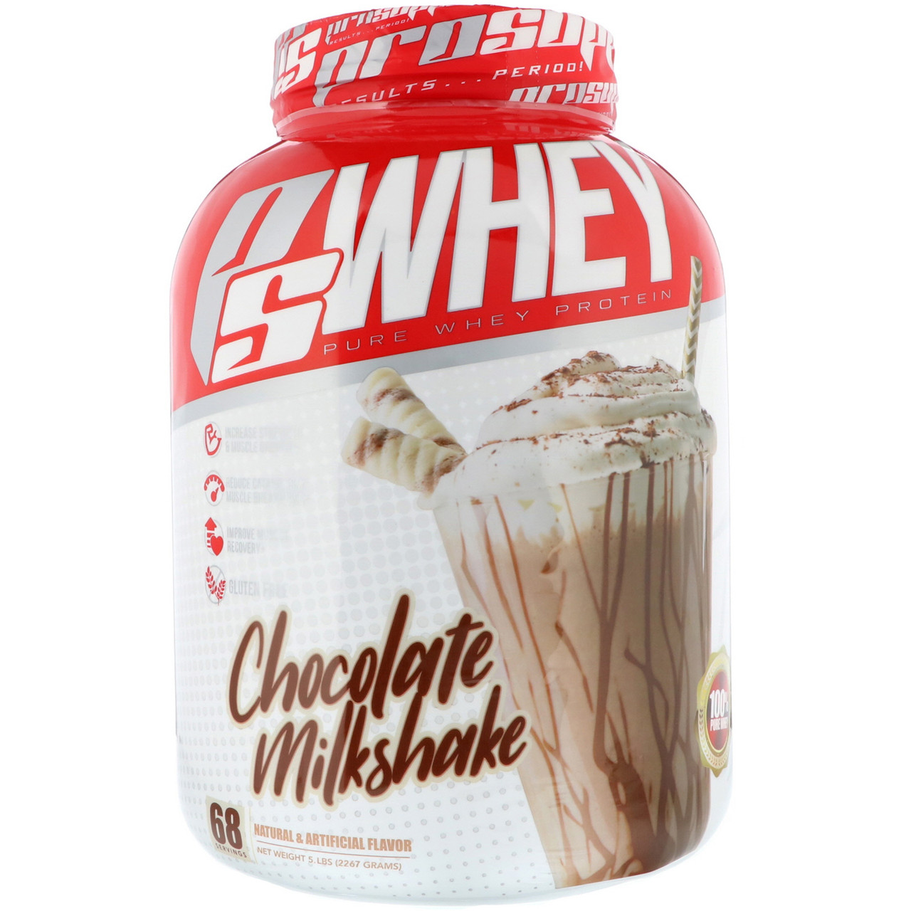 

ProSupps, PS Whey, Chocolate Milkshake, 5 lb (2267 g)