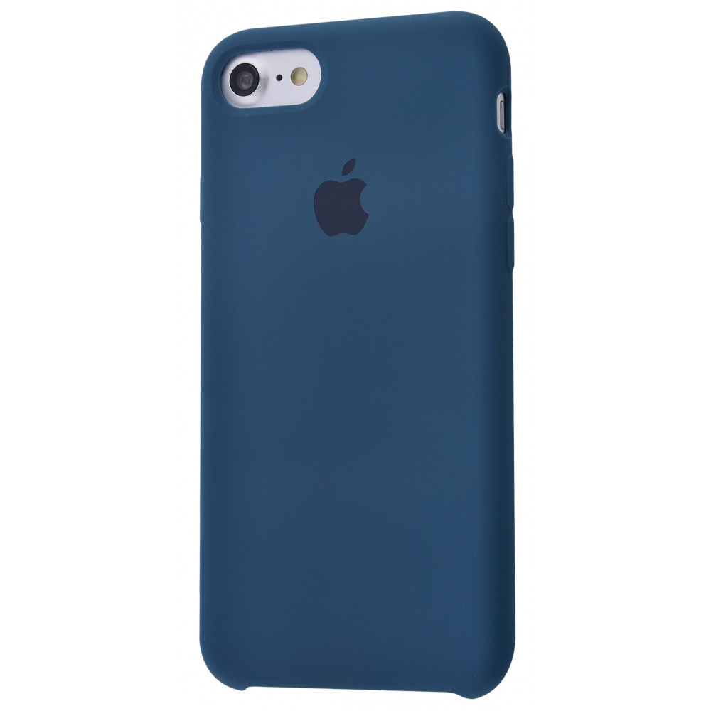 

Чехол накладка iPhone 7/8 Silicone Case cosmos_blue