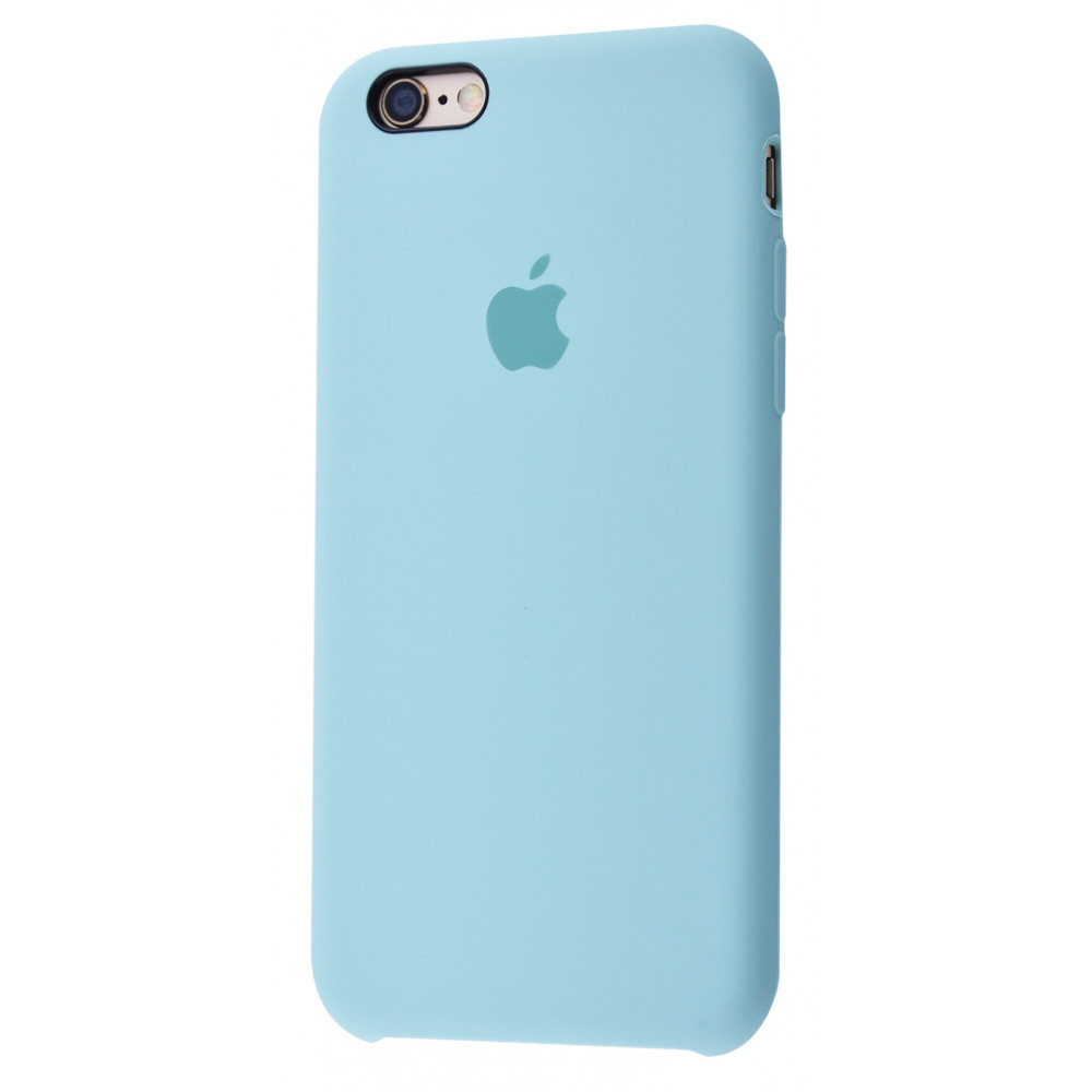 

Чехол накладка iPhone 6/6s Silicone Case High Copy turquoise