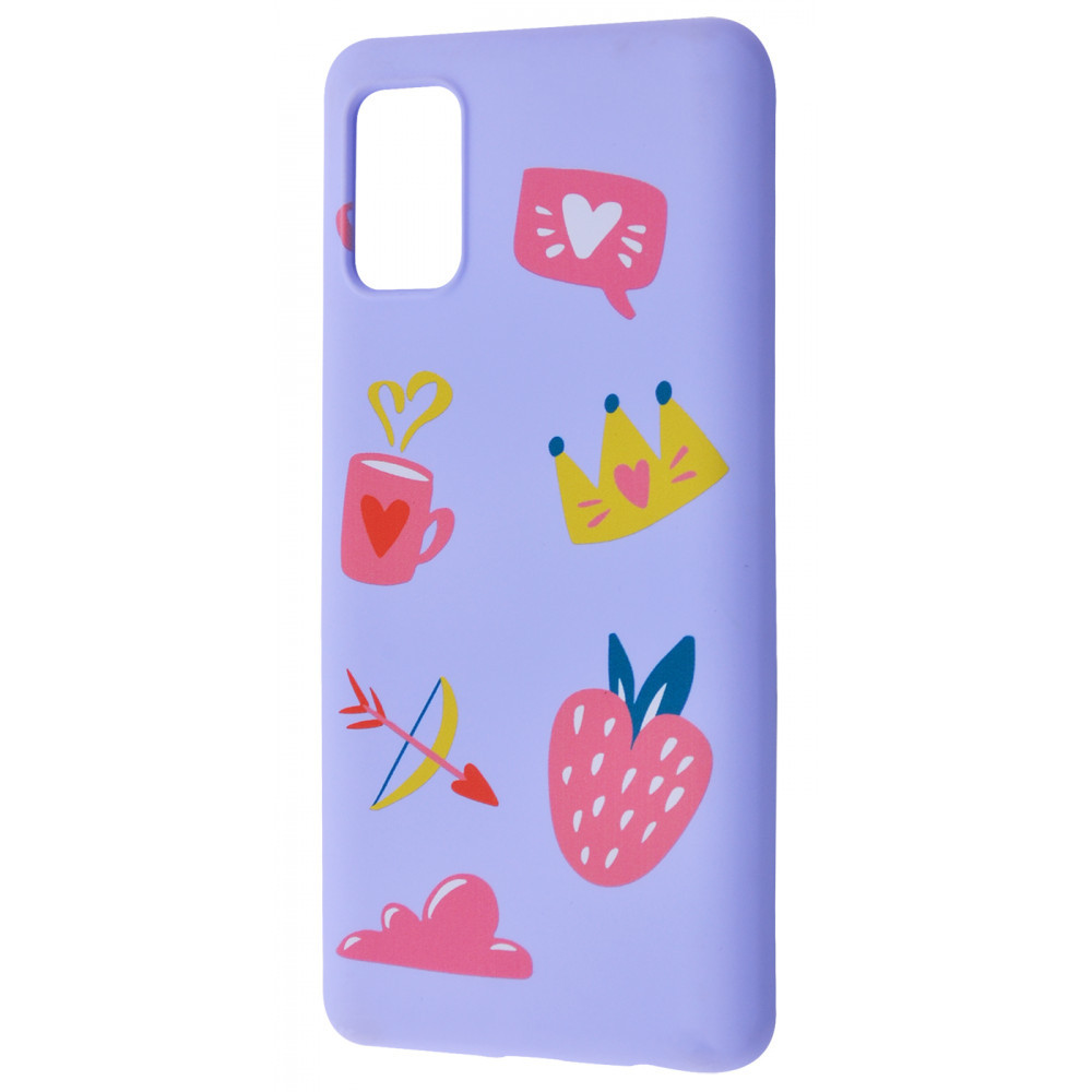 

Чехол накладка Samsung Galaxy A41 (A415) WAVE Fancy Case 4,2 lifestyle_light_purple