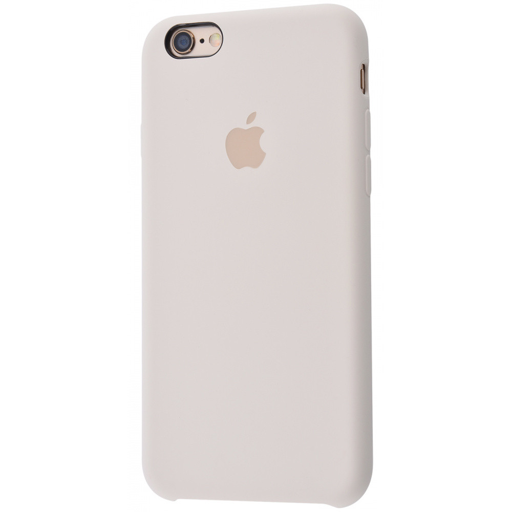 Чехол накладка iPhone 6/6s Silicone Case antique_white