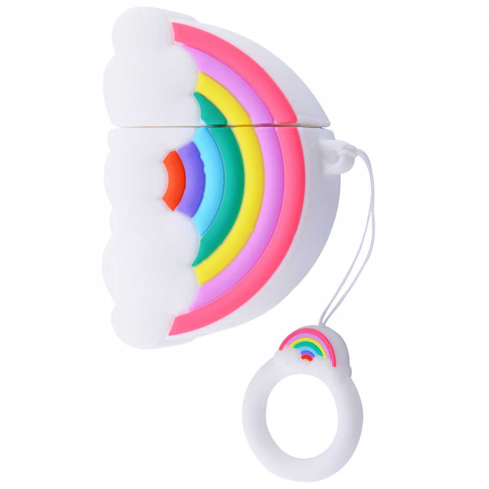 

Чехол для AirPods 1/2 поколения. Rainbow and Cloud Case for