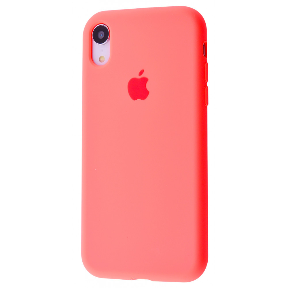 

Чехол накладка iPhone Xr Silicone Case Full Cover barbie_pink