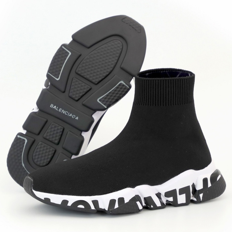 

Женские кроссовки в стиле Balenciaga Speed Trainer, черный, Вьетнам (КД-4)м2