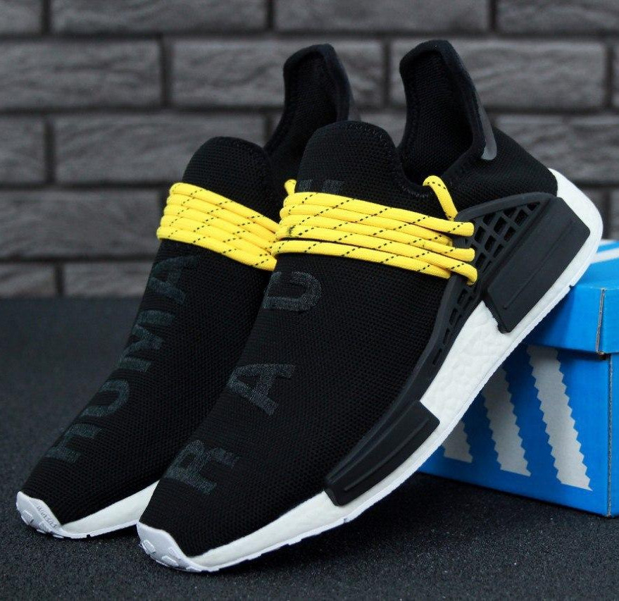 

Мужские кроссовки в стиле Adidas NMD x Pharrell Williams, черный, Вьетнам 44 (КД-4)м2