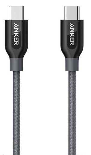 

Кабель Anker Powerline+ USB-C to USB-C 2.0 - 0.9м V3 (Gray)