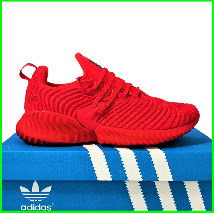 Кроссовки Мужские Adidas Alphabounce Красные Адидас (размеры: 41,43,44,45,46) Видео Обзор