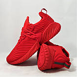 Кроссовки Мужские Adidas Alphabounce Красные Адидас (размеры: 41,43,44,45,46) Видео Обзор, фото 3