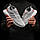 Мужские кроссовки Adidas Cloudfoam Серые  Люкс, фото 4