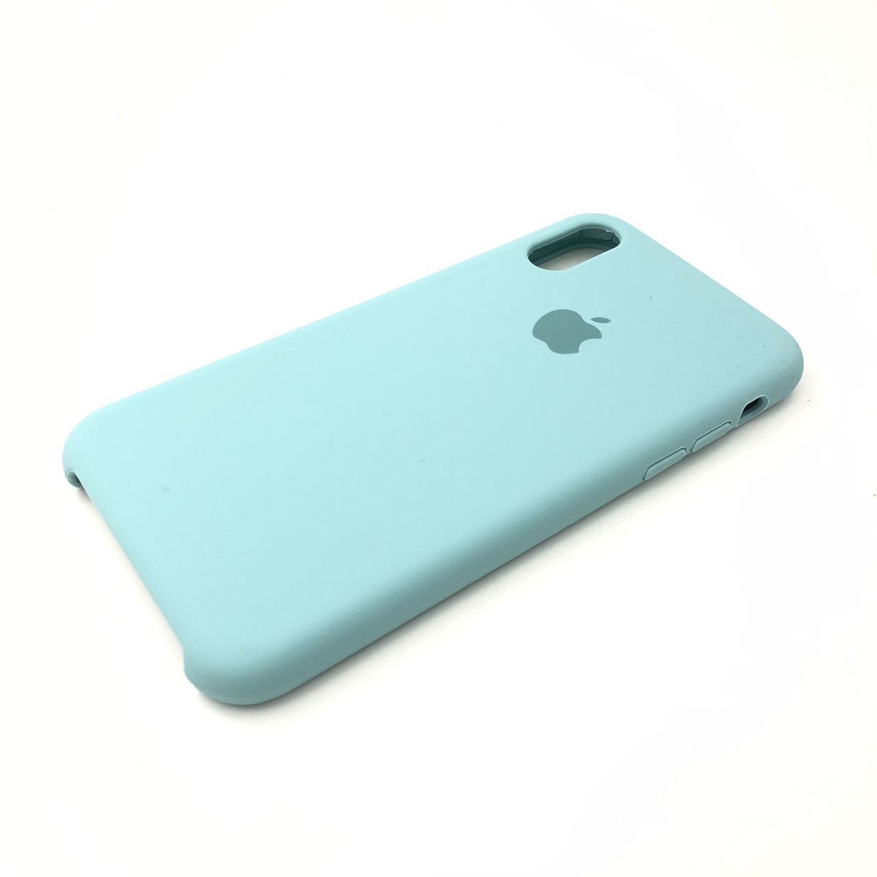 

Силиконовый чехол Apple Silicone Case для iPhone XS Max, AAA, цвет 16, Голубой