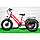 Електровелосипед BIG HAPPY FAT 500 червоний, фото 2
