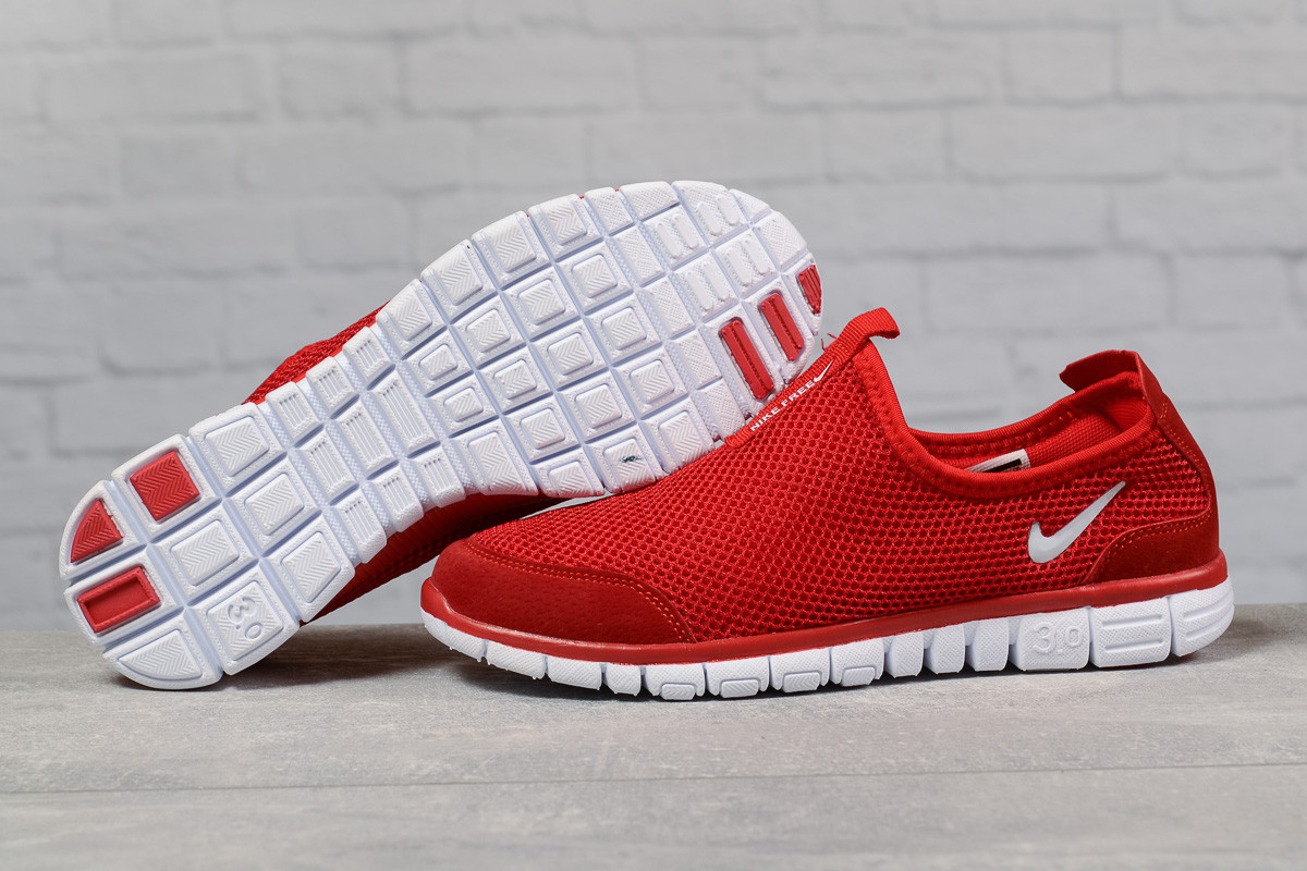 

Кроссовки мужские 17496, Nike Free 3.0, красные, [ 42 43 44 45 ] р. 45-29,0см., Красный