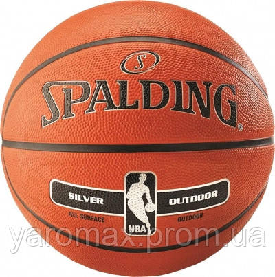 

Мяч баскетбольный Spalding Nba Silver Outdoor Size 7 SKL41-238017