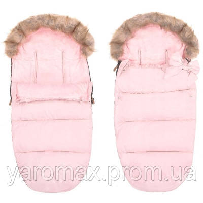 

Детский конверт для коляски, санок 4 в 1 Springos Pink SKL41-277693, Розовый