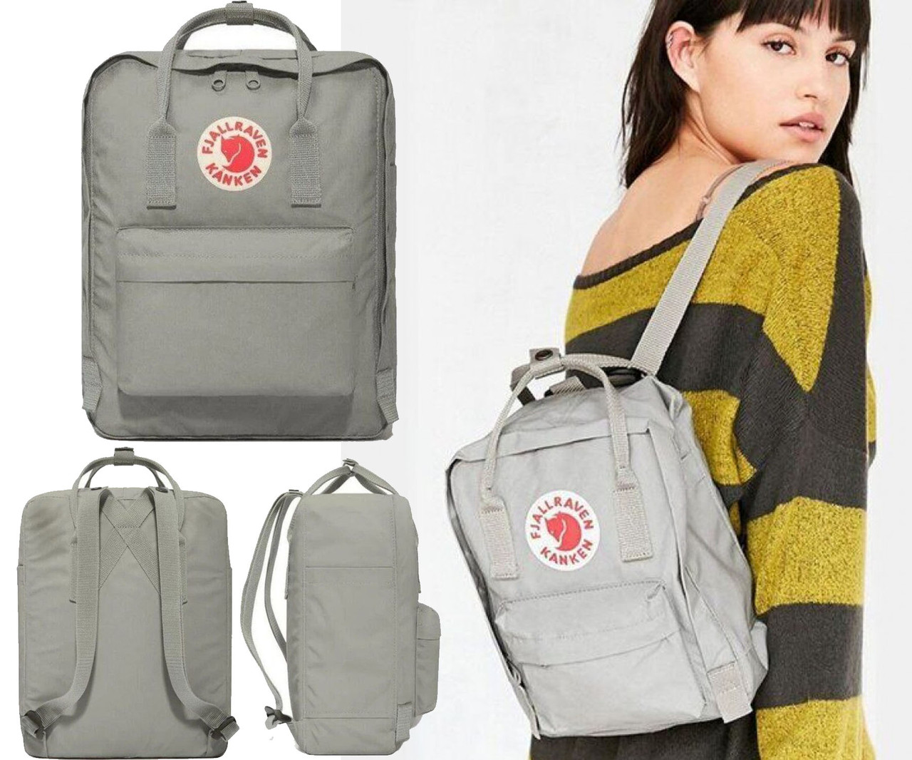 

Рюкзак Fjallraven Kanken Classic серый