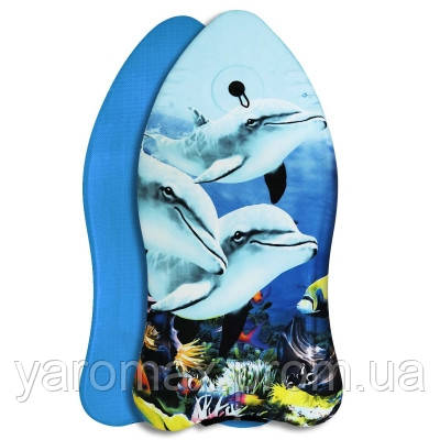 

Бодиборд-доска для плавания на волнах SportVida Bodyboard голубой SV-BD0002-2 SKL41-250621