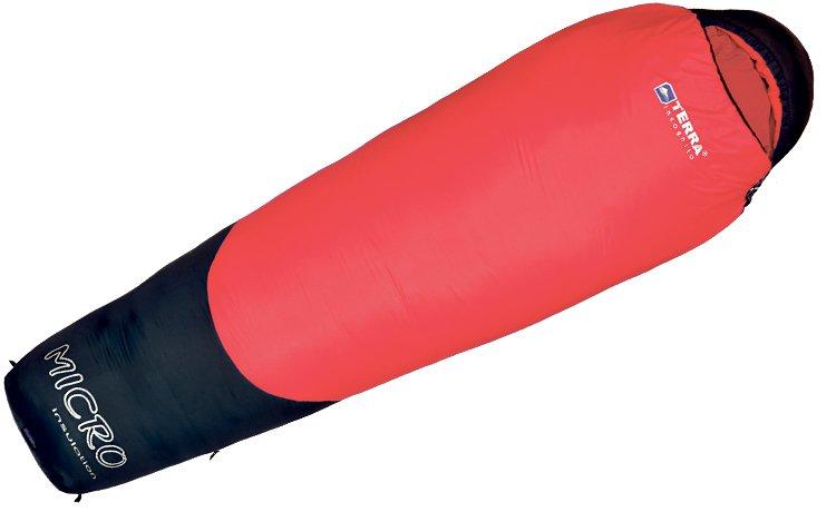 

Спальник Terra Incognita Compact 1000 L левый Красный / серый (TI-03453L), Red-grey