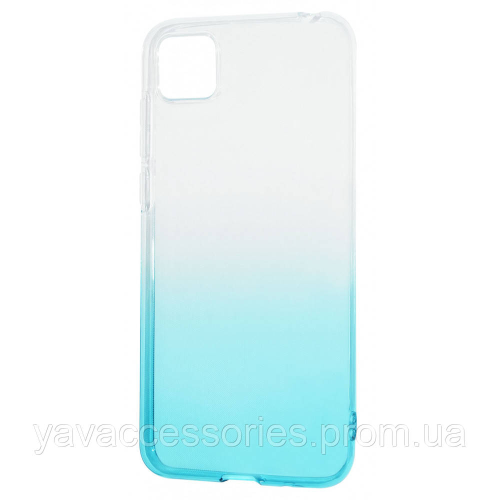 

Силикон 0.5 mm Gradient Design Huawei Y5p/Honor 9S white_turquoise