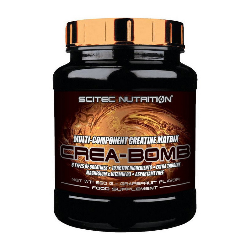 

Креатиновый комплекс Scitec Nutrition Crea-Bomb (660 g) Грейпфрут