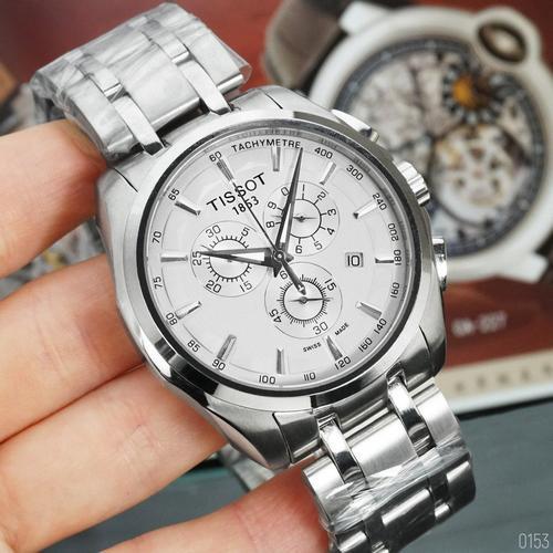 

Tissot T-Classic Couturier Chronograph Steel Silver-White