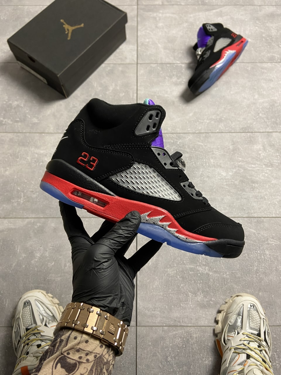 

Кроссовки Nike Air Jordan 5 Retro Top 3 43, Разноцвет