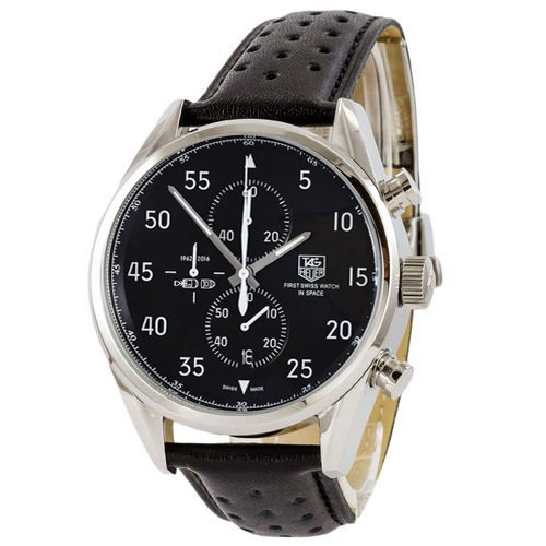 

Tag Heuer Carrera 1887 SpaceX Chronograph Black-Silver