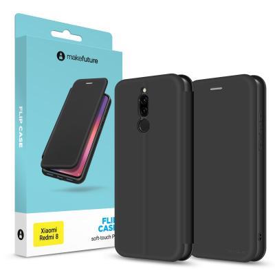 

Чехол для моб. телефона MakeFuture Xiaomi Redmi 8 Flip (Soft-Touch PU) Black (MCP-XR8BK), Черный