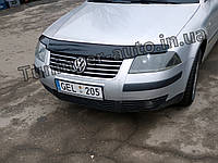 Дефлектор капота, мухобойка Volkswagen Passat B5 рестайлинг 2002-2005 (ANV)