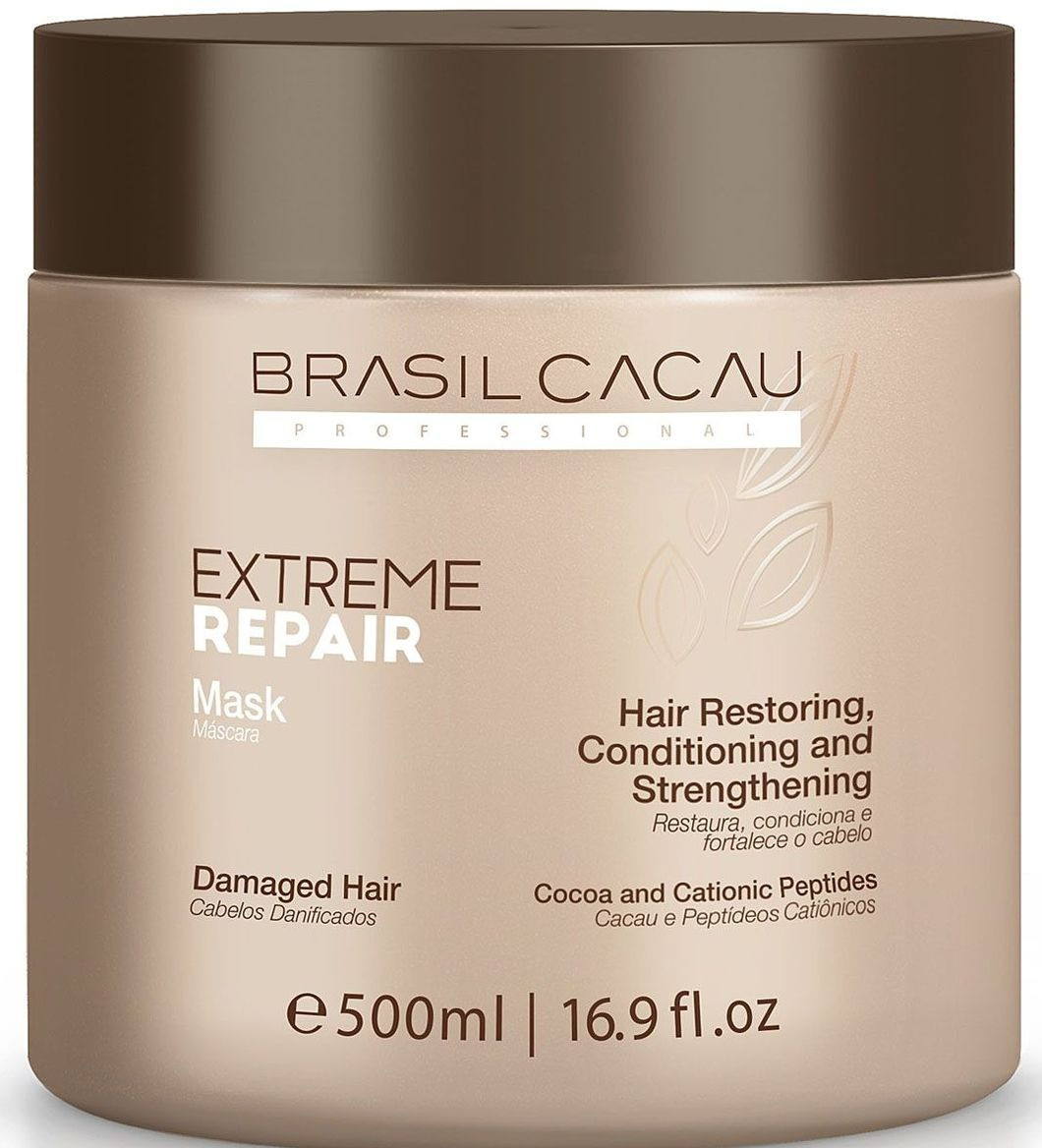 

Маска для экстремального восстановления Cadiveu Brasil Cacau Extreme Repair Hair Mask 500 ml (ER00005