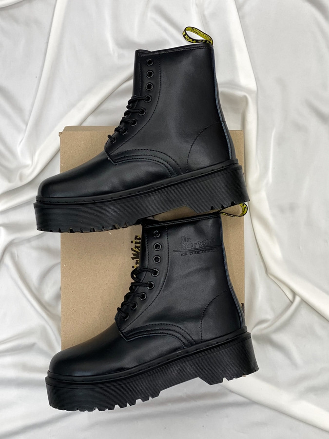 

Женские кожаные ботинки Dr. Martens Jadon Total Black 40 (25.0см.)