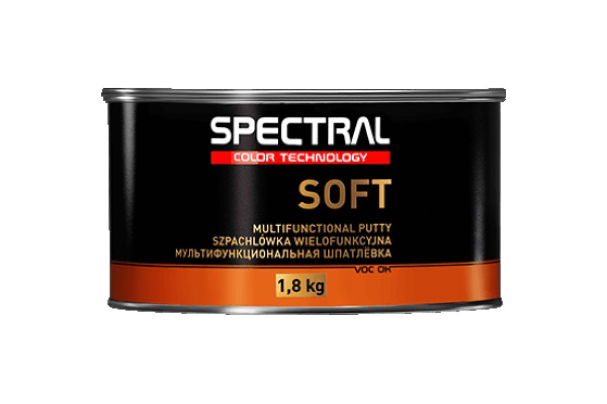 

Автомобильная мультифункциональная полиэфирная шпатлевка Spectral Soft 1.8 (Спектрал Софт)