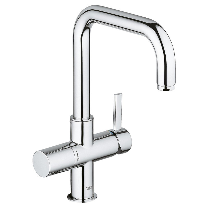 

Смеситель для кухни с фильтром Grohe Blue 31303000 хром (71432)