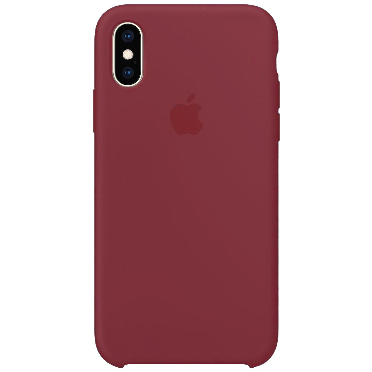 

Чехол Silicone Case (AA) для Apple iPhone XS Max (6.5") Бордовый / Maroon