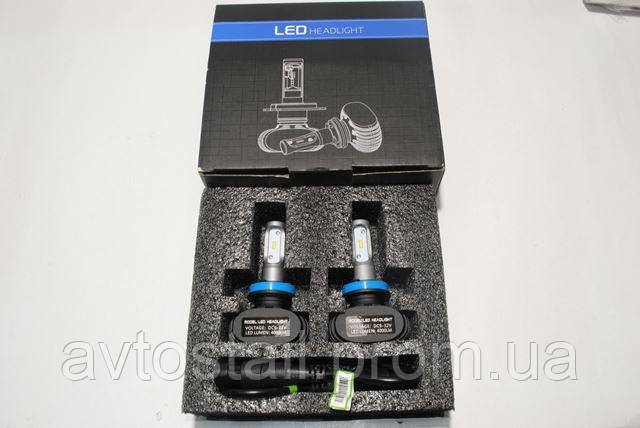 

Лампа LED KIT S1 H11(H8/H9/H16) 12-24V, диод CSP, радиатор 6500 К (3 700 244)