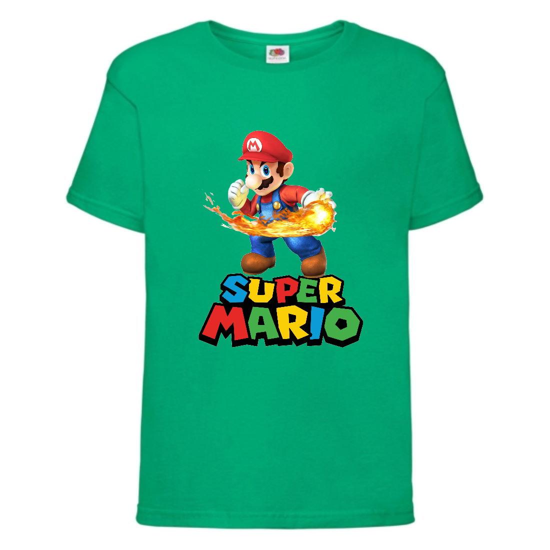

Футболка Супер Марио (Super Mario) зеленая (SMar grn-07