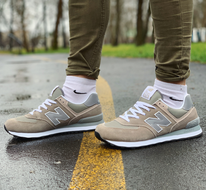 

Кроссовки New Balance 574 Нью Беланс (42,43,45), Серый
