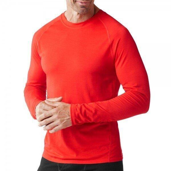 

Термофутболка мужская Smartwool Merino 150 Baselayer Long Sleeve Black, р.XL (SW 14042.001-XL) S, Fire Red