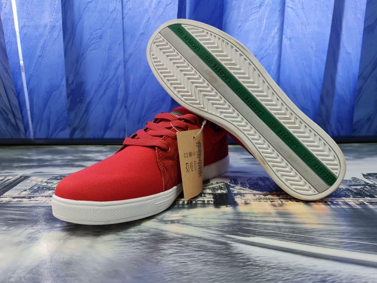 

Мужские Кеды Lacoste Red 43