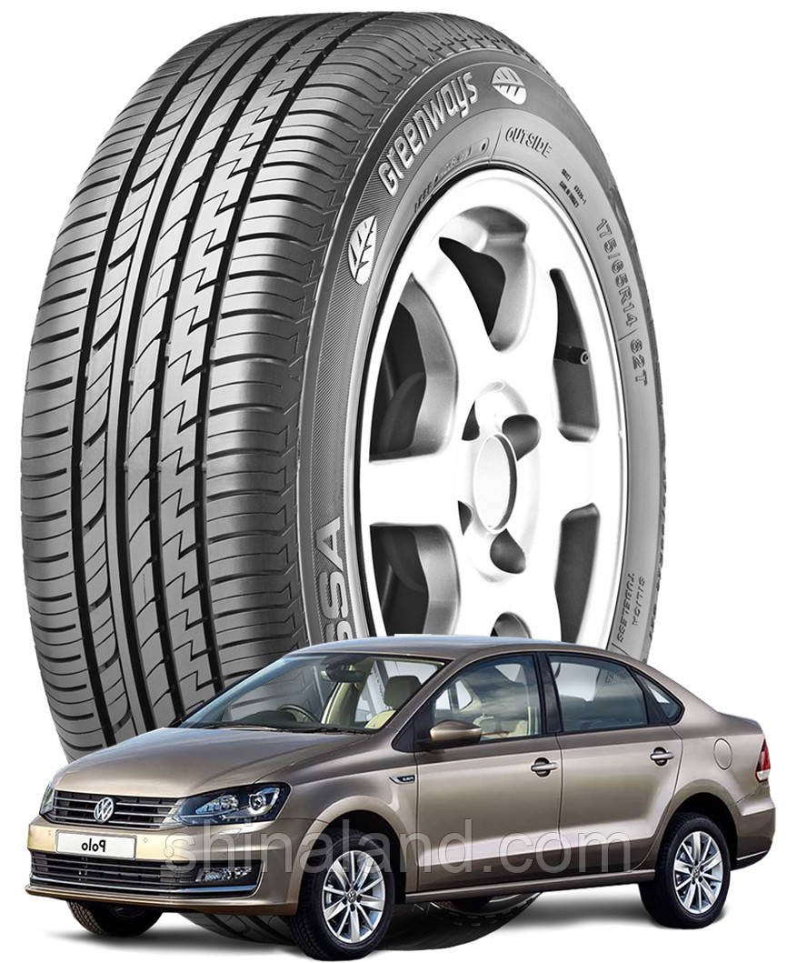 

Lassa GreenWays 175/70 R14 84T (Турция 2021) - Шины Vw Polo Sedan 2009 - (new)