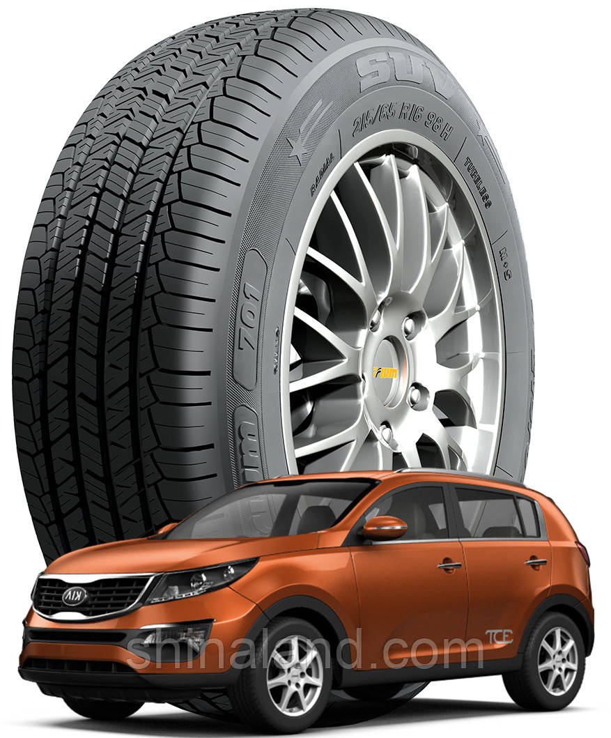 

Orium SUV 701 225/60 R17 99H - Шины Kia Sportage III (SL), IV (QL) 2010 - (new)