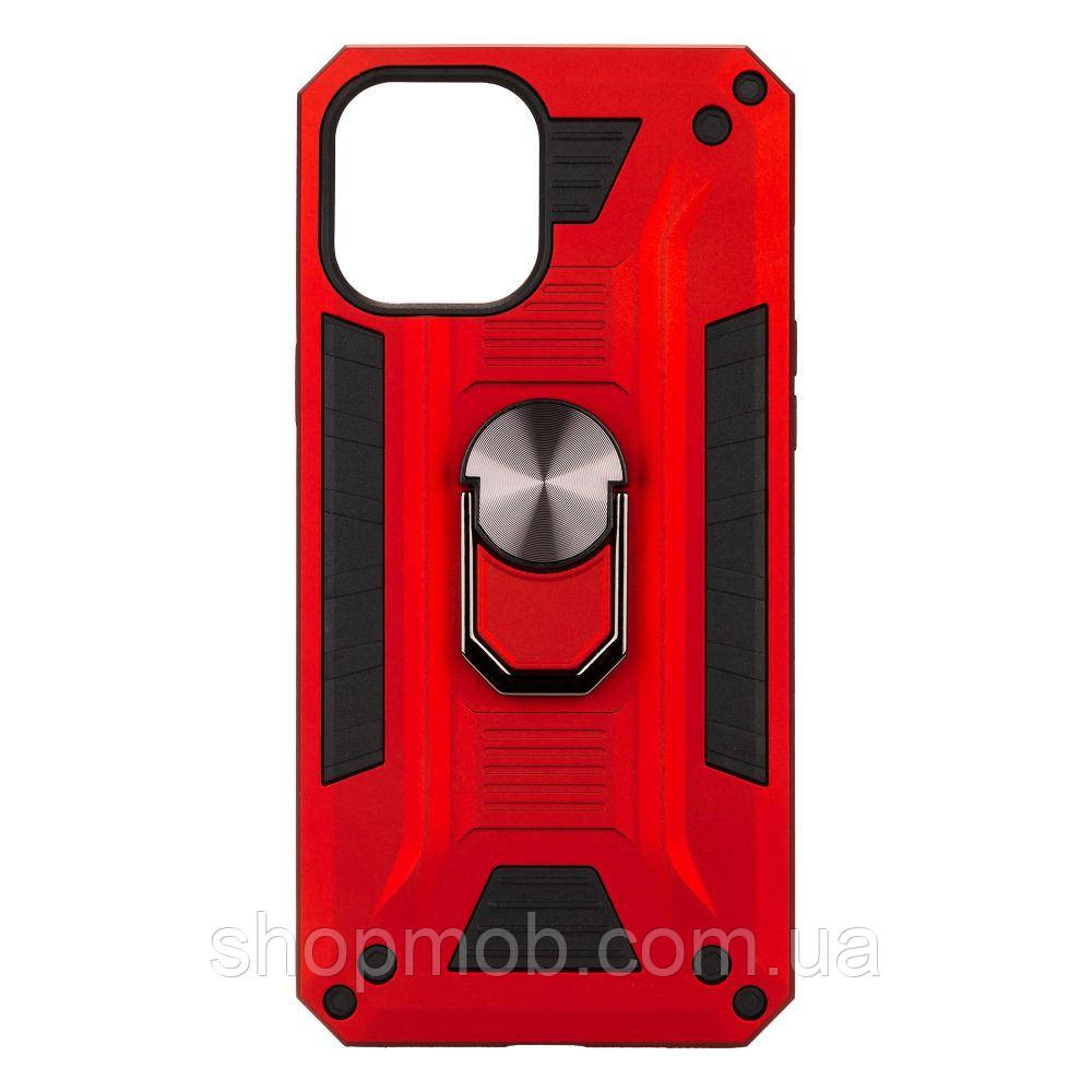 

Чехол Robot Case with ring for Apple Iphone 12 Pro Max Цвет Красный