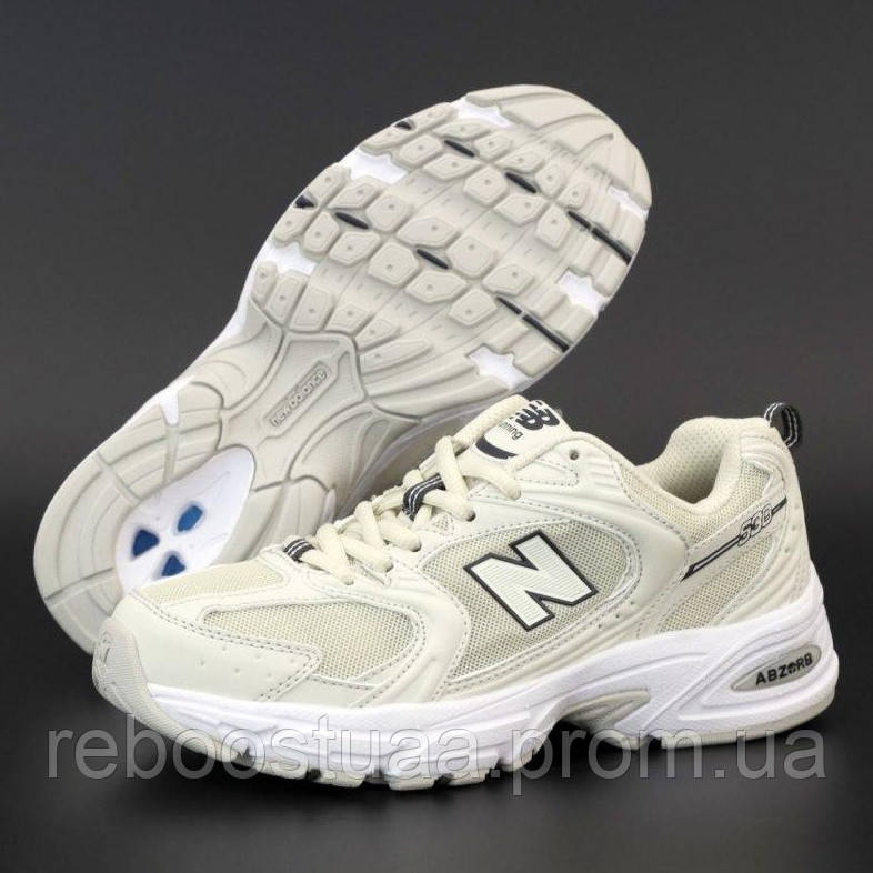 

Жіночі кросівки в стилі New Balance 530, білий, бежевий, чорний, В'єтнам 39, Разные цвета