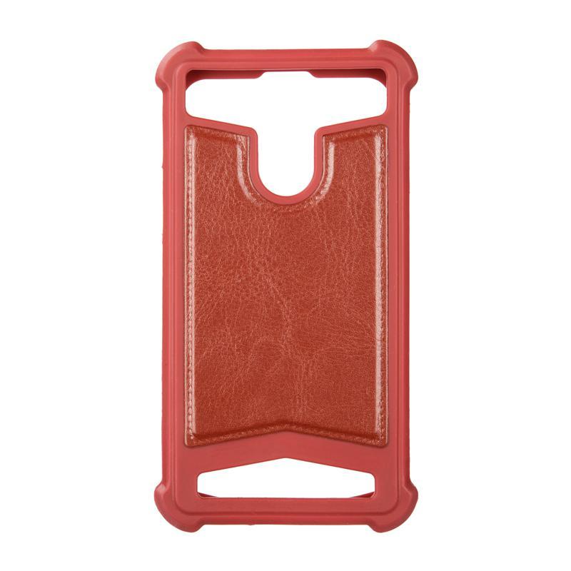 

Universal Soft Leather Case 4,0"-4,3" Dark Red, Красный