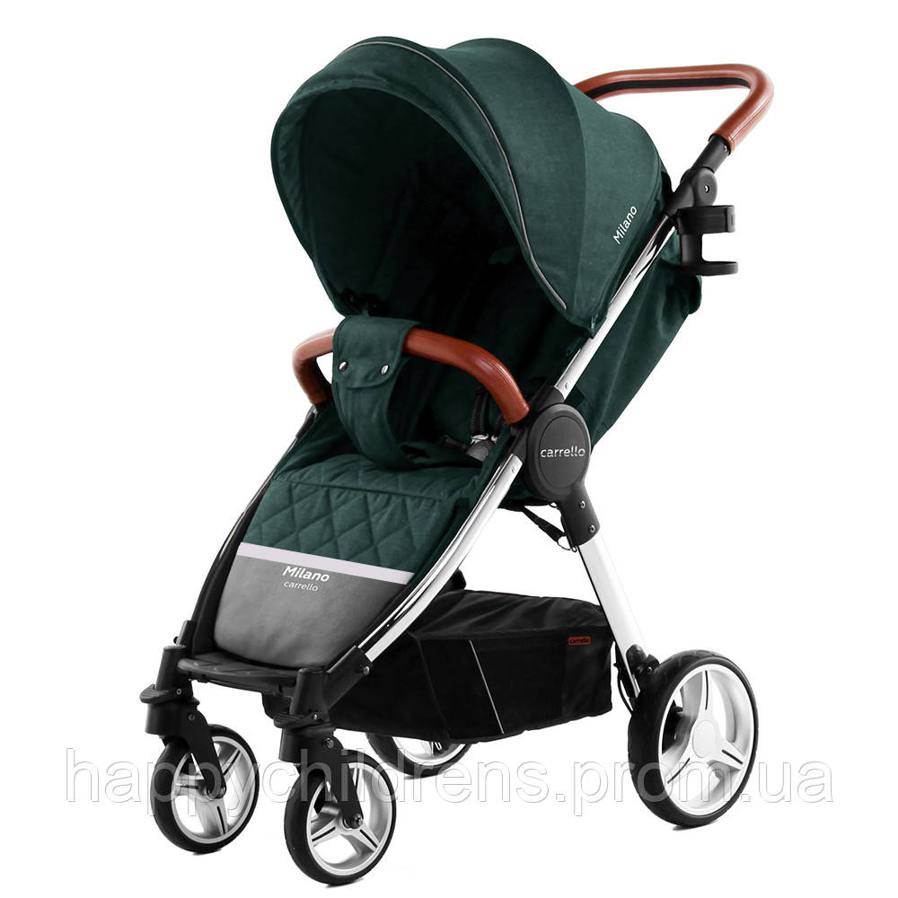 

Коляска прогулочная CARRELLO Milano CRL-5501 Aqua Green +дождевик L /1/ MOQ