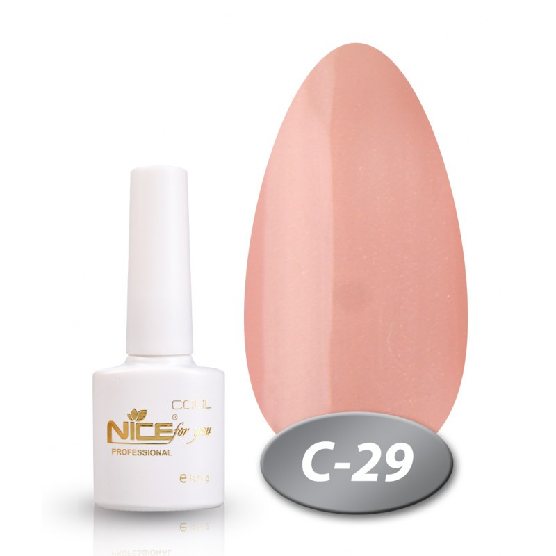 

Гель-лак Nice for You COOL C-029 нюдовый 8,5 мл