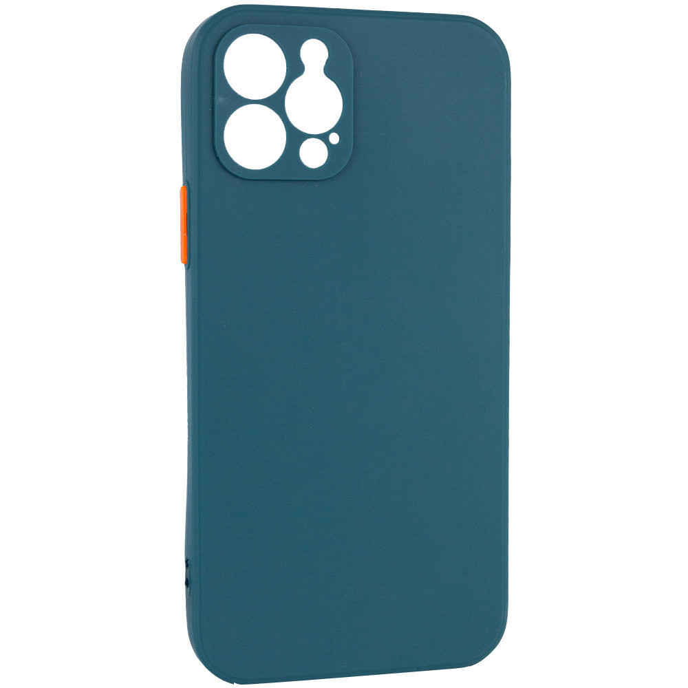 

Чехол TPU Square Full Camera для Apple iPhone 12 Pro Max (6.7"), Зеленый