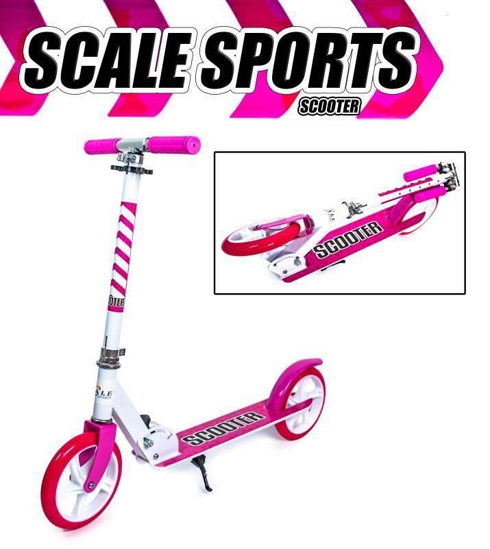 

Двухколесный самокат Складной Scooter 460 Pink, Розовый