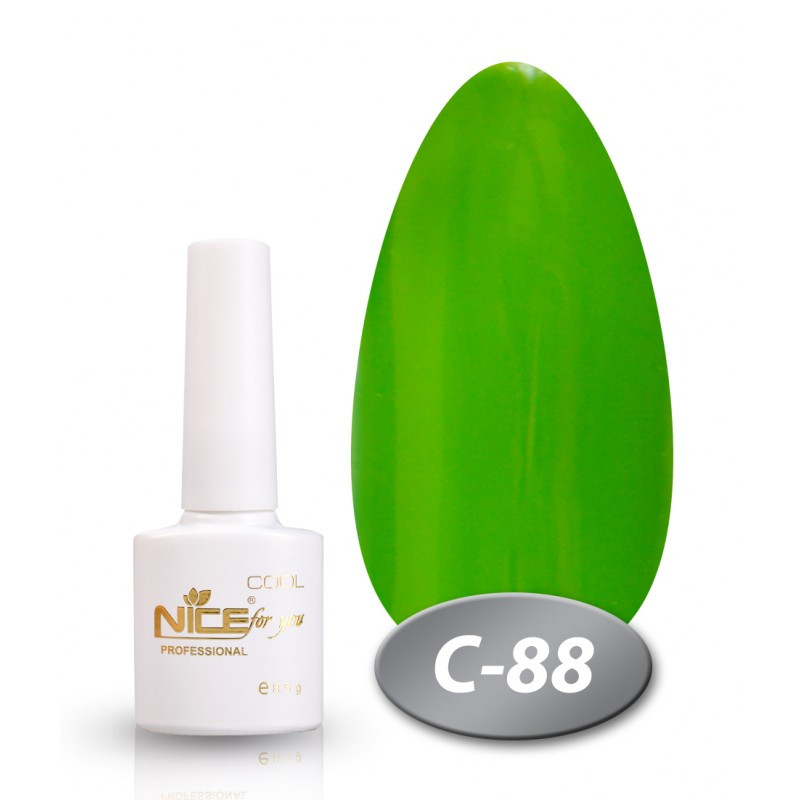 

Гель-лак Nice for You COOL C-088 зеленый 8,5 мл