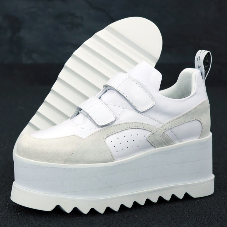 

Женские кроссовки в стиле Stella McCartney Eclypse Platform, белый, Италия 38